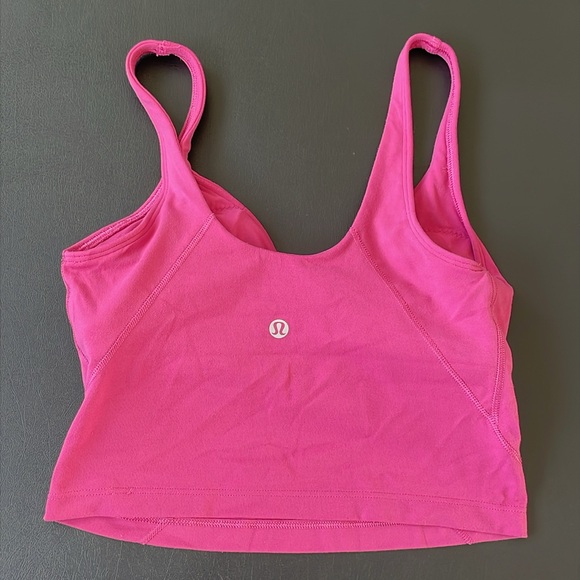 EC Lululemon Align Tank - Pink Lychee - Size 4 - Picture 3 of 4